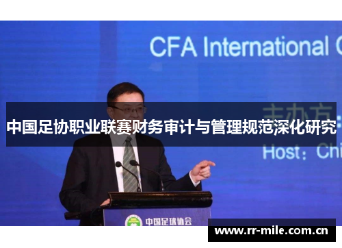 中国足协职业联赛财务审计与管理规范深化研究 中国足协职业联赛财务审计与管理规范深化研究
